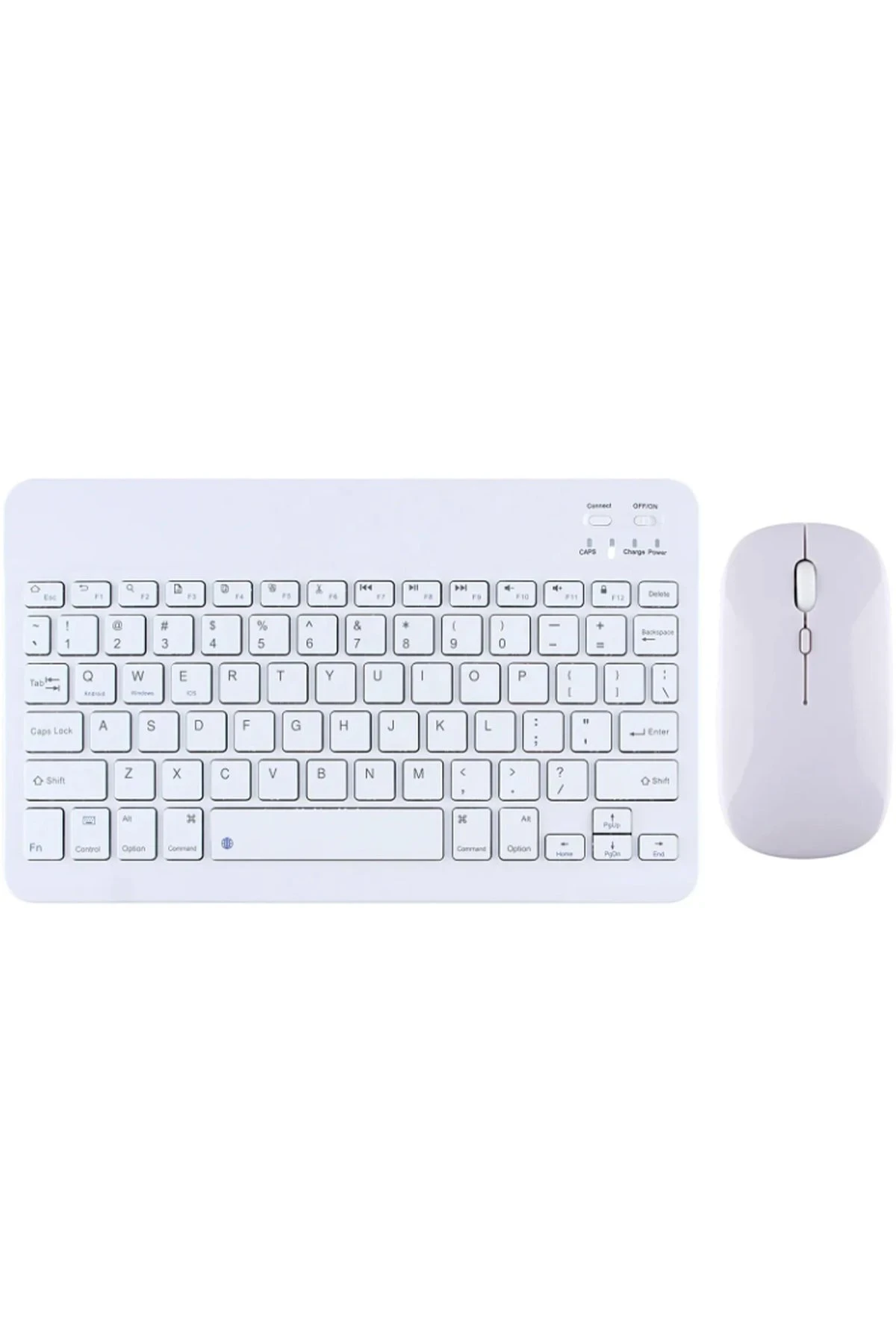 Newface KYB71 Kablosuz Klavye Mouse Set - Beyaz