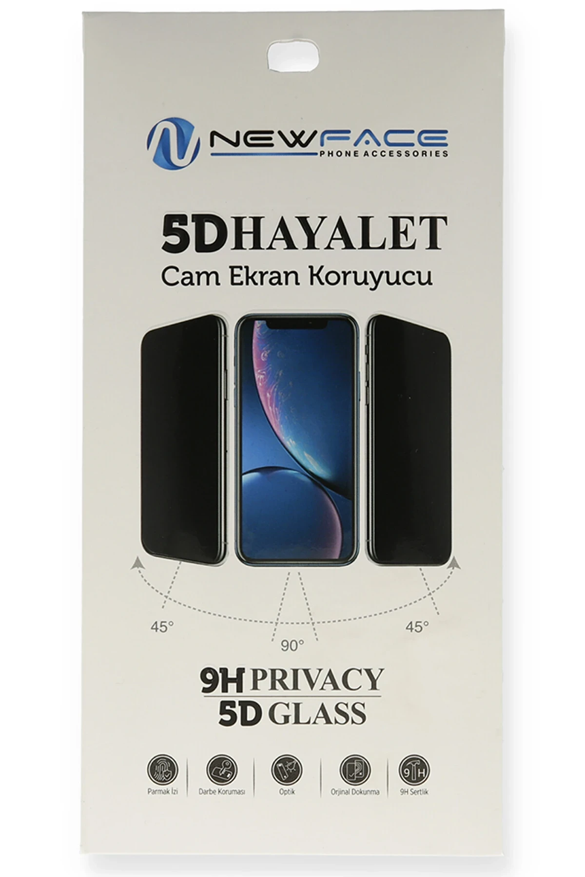 Newface Xiaomi Mi 10T Pro 5D Hayalet Cam Ekran Koruyucu